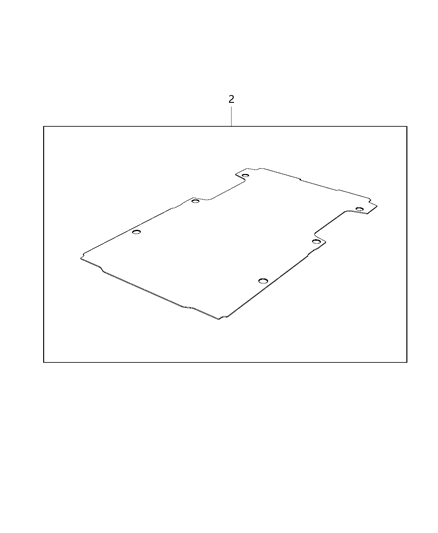 2014 Ram ProMaster 1500 Conversion Kit, Cargo Diagram 2