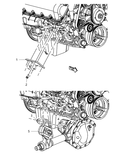2008 Dodge Dakota Engine Mounting Diagram 3