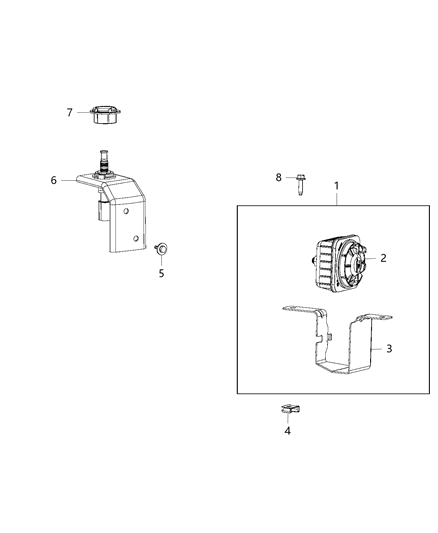 2016 Jeep Compass Siren - Alarm Diagram