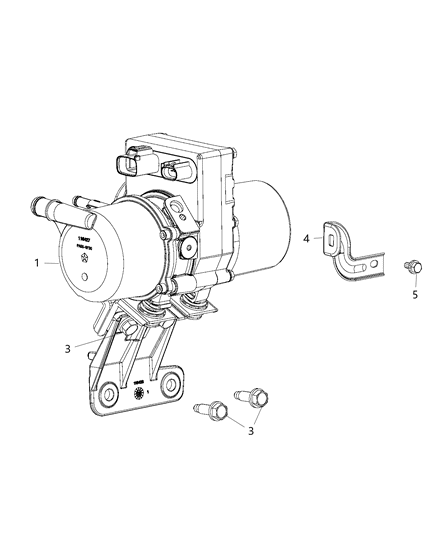 2011 Dodge Durango Power Steering Pump Diagram 1