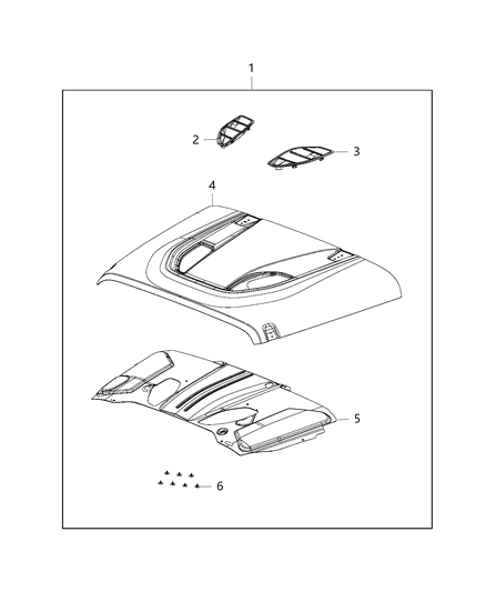 2014 Jeep Wrangler Hood Diagram