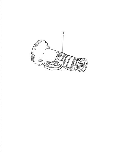 1998 Dodge Durango Trans Pkg Diagram for R5003348AD