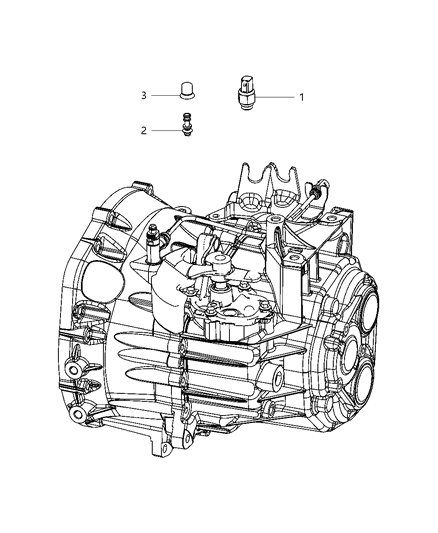 2009 Dodge Caliber Sensors , Switches And Vents Diagram 1