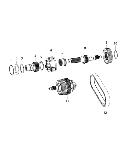 2021 Jeep Wrangler Gear Train Diagram 3