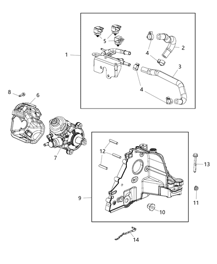 2019 Jeep Wrangler Fuel Injection Pump Diagram