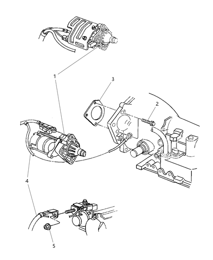 2001 Chrysler Prowler Starter Diagram