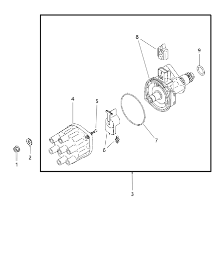 1997 Dodge Caravan Distributor Diagram