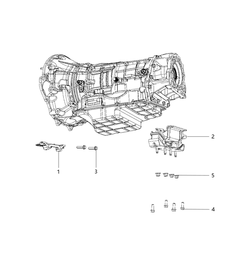 2010 Jeep Commander Cover-Engine Diagram for 53021898AB
