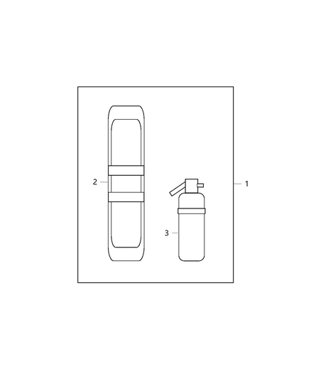 2015 Jeep Cherokee Emergency Kit Diagram