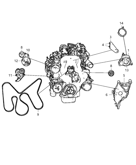 2007 Jeep Liberty Alternator Diagram 1