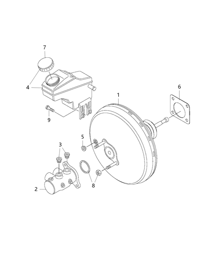 2015 Jeep Renegade Master Cylinder Diagram