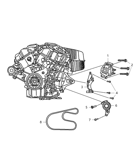 2006 Chrysler Sebring Alternator Diagram 2