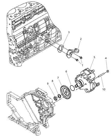 2005 Dodge Ram 3500 Fuel Injection Pump Diagram