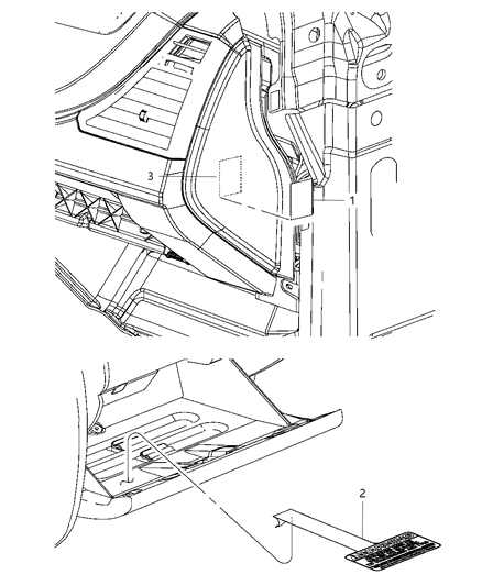 2012 Dodge Avenger Instrument Panel Diagram