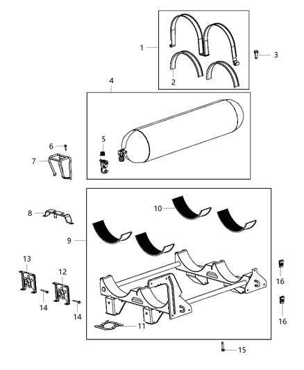 2017 Ram 2500 Fuel Cylinder Diagram