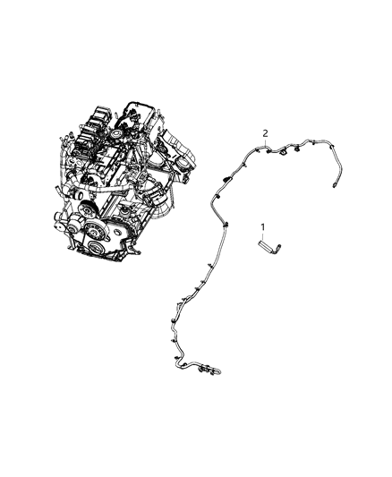 2020 Ram 2500 Heater, Block Diagram 2