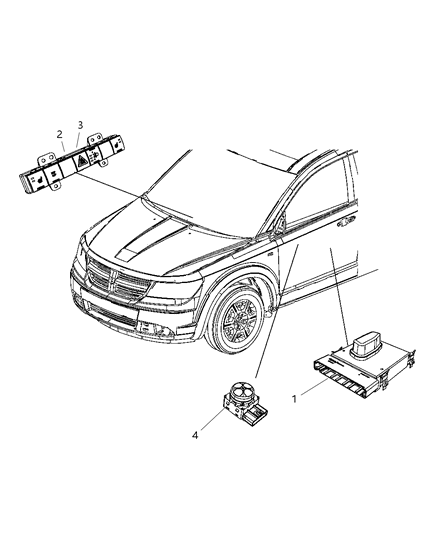 2011 Dodge Journey Switches Seat Diagram