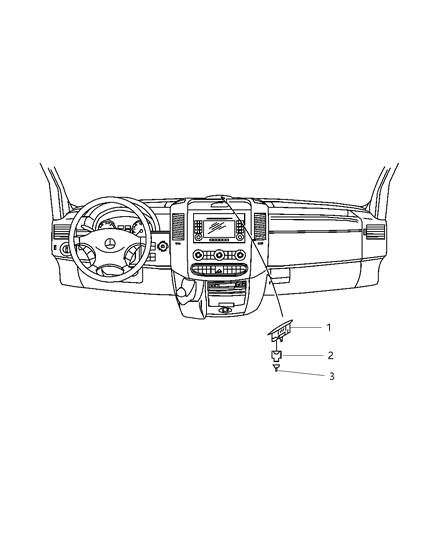 2007 Dodge Sprinter 3500 Parktronic System Diagram