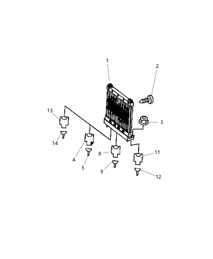 2007 Dodge Sprinter 3500 Auxiliary Heater Control Unit Diagram