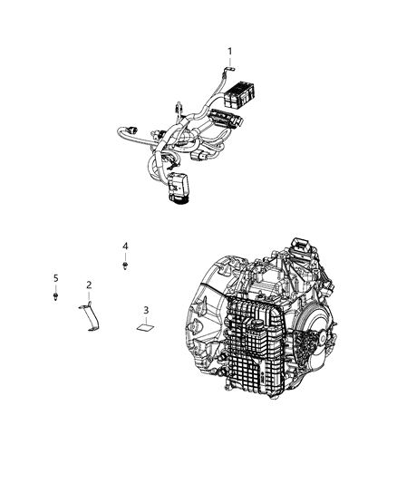 2020 Jeep Cherokee Wiring, Automatic Transmission Diagram 5