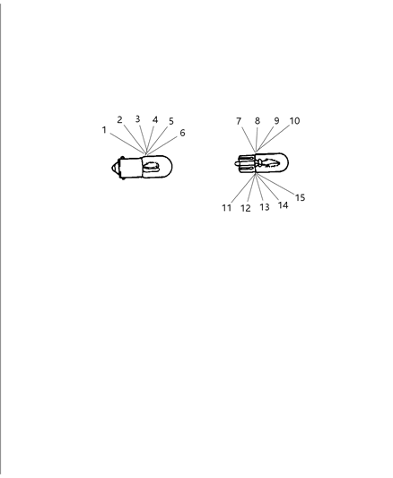 1997 Jeep Grand Cherokee Bulbs Diagram