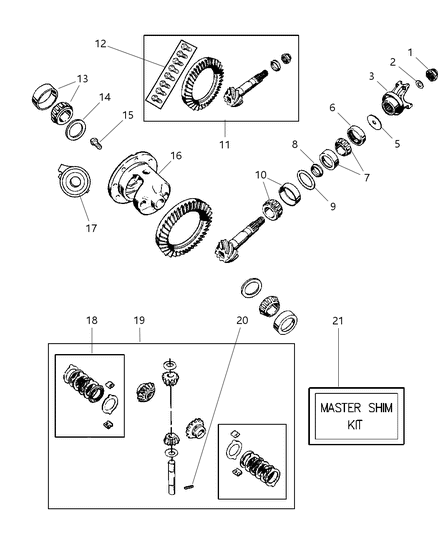 1999 Jeep Grand Cherokee Differential Diagram 1