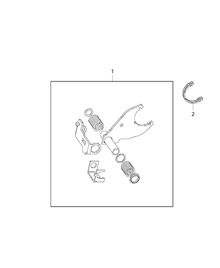 2006 Dodge Ram 1500 Shift Fork Diagram 2