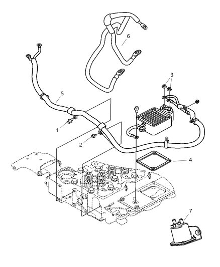 2007 Dodge Ram 3500 Wiring & Intake Heater Diagram