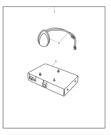 2006 Dodge Dakota Satellite Receiver Kit Diagram