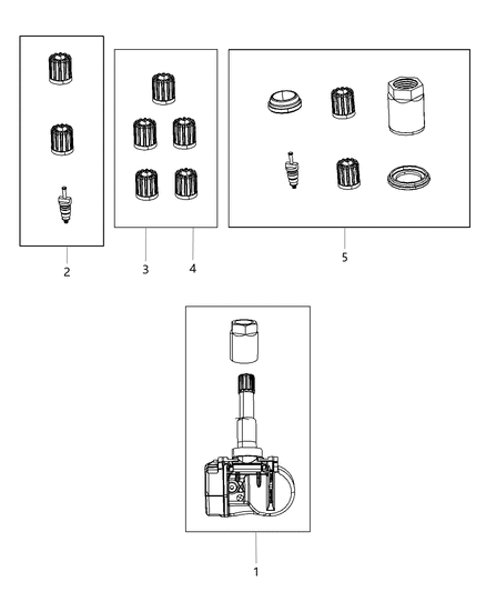 2013 Jeep Compass Tire Monitoring System Diagram