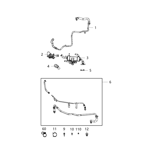2017 Chrysler Pacifica EGR Cooling System Diagram