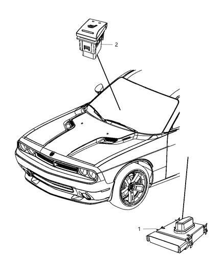 2010 Dodge Challenger Switches Seat Diagram