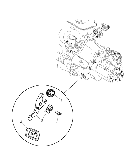 1999 Dodge Neon Controls, Release Fork & Bearing, Hydraulic Clutch Diagram