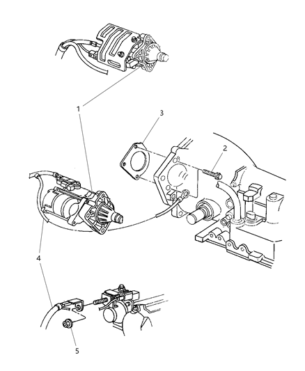 2002 Chrysler Prowler Wiring-Starter Diagram for 4815591AE