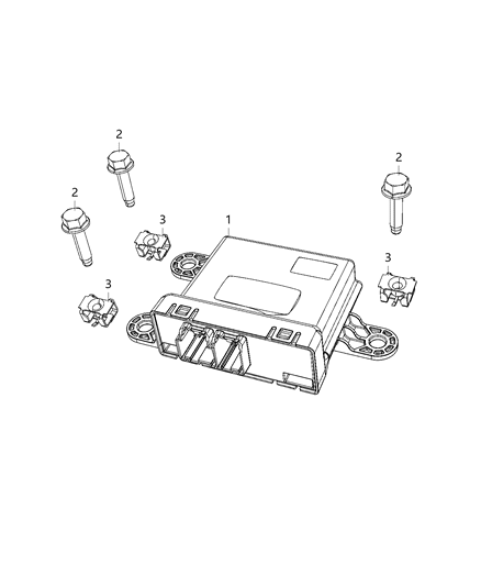 2021 Jeep Cherokee Modules, Gateway Diagram