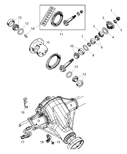 2007 Jeep Wrangler Differential Diagram 2