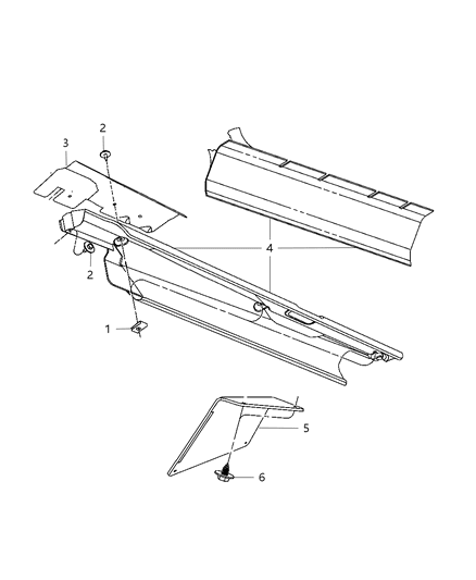 2010 Dodge Viper Exhaust System Heat Shield Diagram