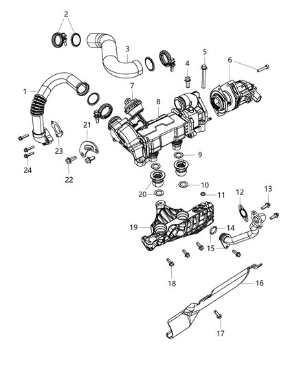 2011 Jeep Grand Cherokee EGR Valve Diagram