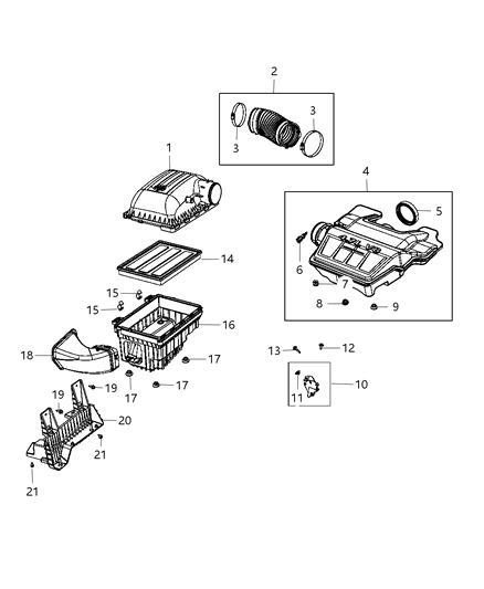 2012 Ram 1500 Screw-HEXAGON Head Diagram for 6510204AA