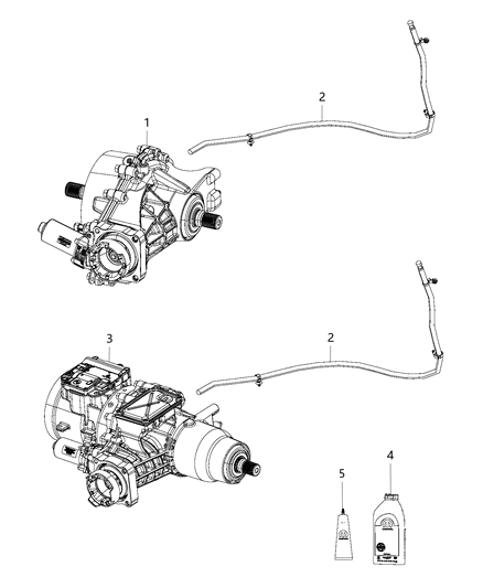 2019 Jeep Cherokee Axle Assembly Diagram