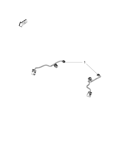 2016 Ram 3500 Pickup Wiring - Rear Seats Diagram