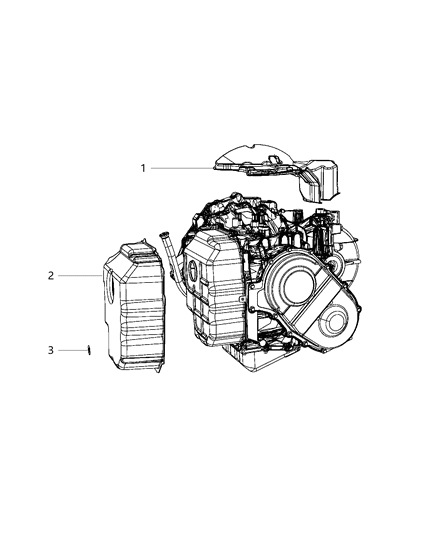 2011 Dodge Grand Caravan Mounting Covers And Shields Diagram