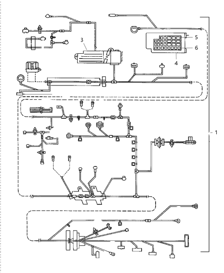 1999 Chrysler Sebring Wiring - Headlamp To Dash Diagram