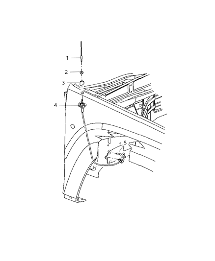 2009 Jeep Commander Antenna Diagram