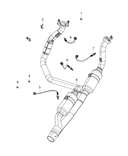 2020 Ram 4500 Oxygen Sensors Diagram