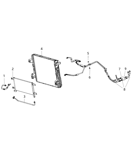 2016 Ram 4500 Tube-Jumper Diagram for 68166465AB