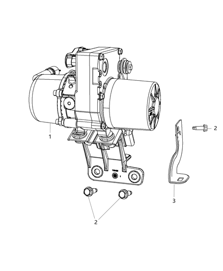 2015 Dodge Durango Power Steering Pump Diagram 1