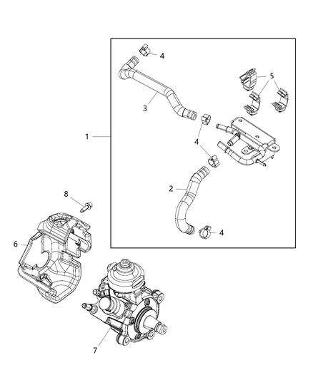 2018 Jeep Wrangler Fuel Injection Pump Diagram