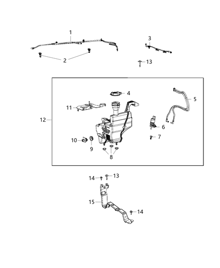 2018 Jeep Wrangler Front Washer System Diagram 2