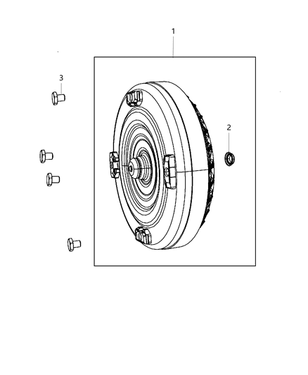 2021 Ram ProMaster 1500 Torque Converter Diagram